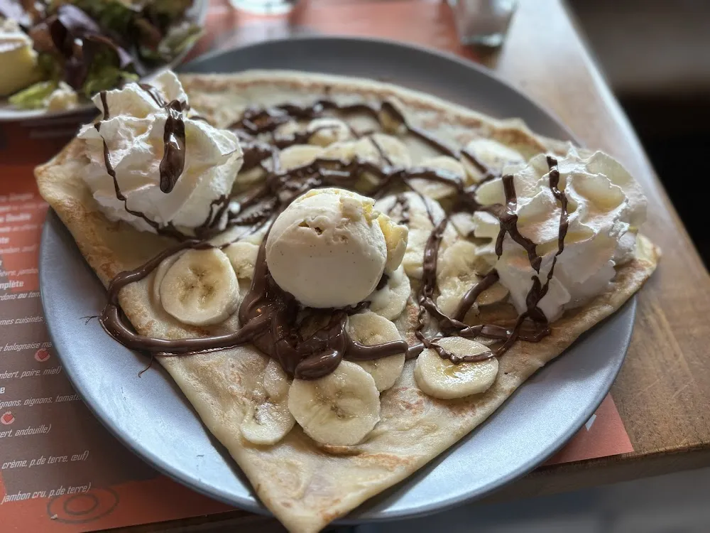 Crêpe Mt Blanc