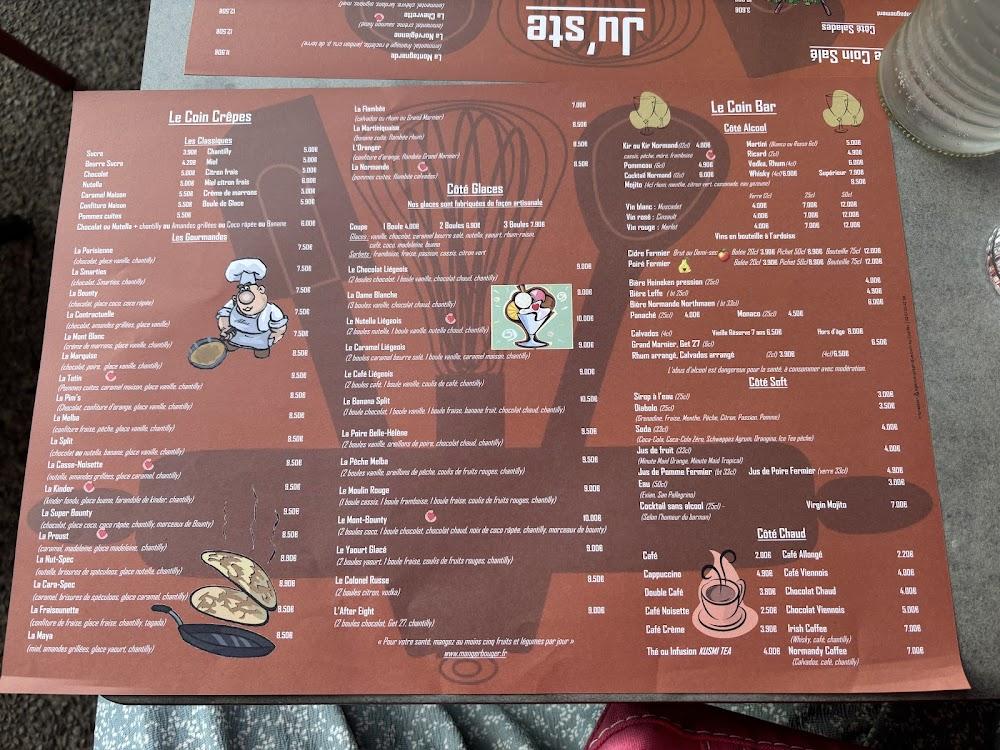 Ju'ste Chez Moi - Menu Image 2